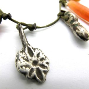 argent berbere cornaline mali verre boheme