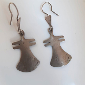 Boucles d'oreille traditionnelles anciennes touareg – Image 4