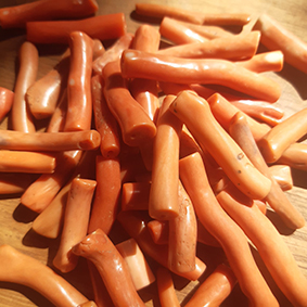 grosse perles corail maroc